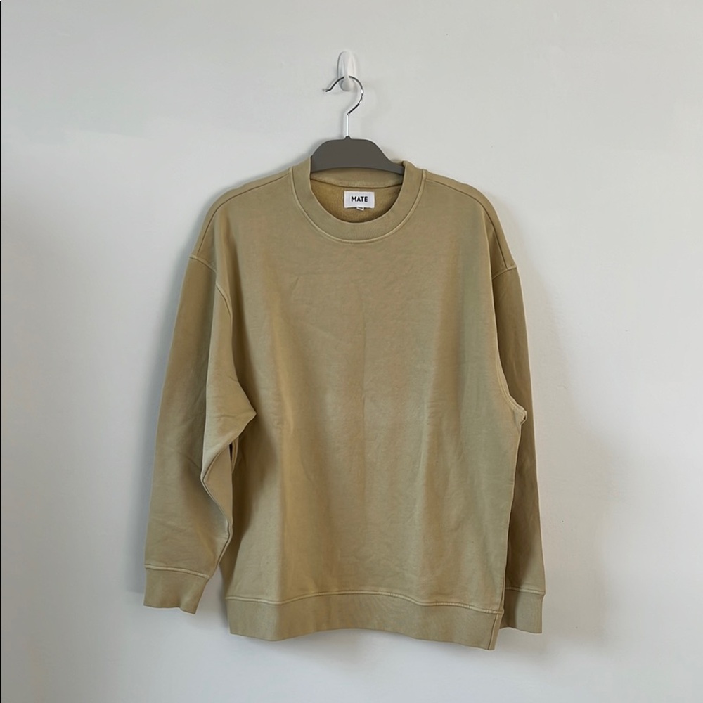 Mate the Label organic fleece oversized sweatshirt